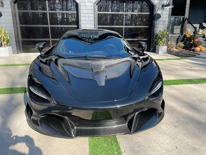 NV Style Prepreg Carbon Fiber Front Hood Bonnet - McLaren 720S / 750S / 765LT