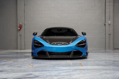 V Style Dry Prepreg Carbon Fiber Front Lip - McLaren 720S