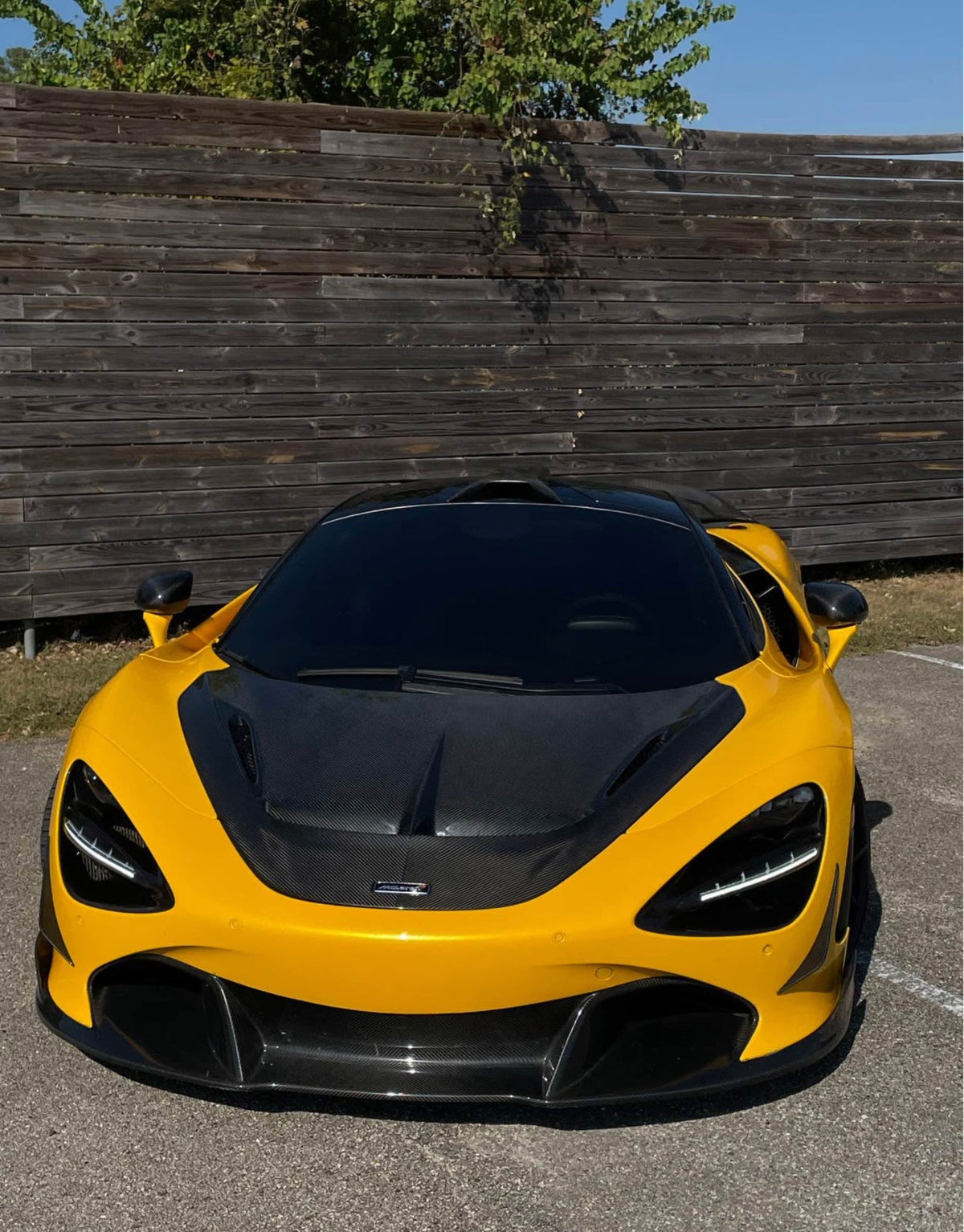 V Style Carbon Fiber Front Hood Bonnet - McLaren 720S / 750S / 765LT