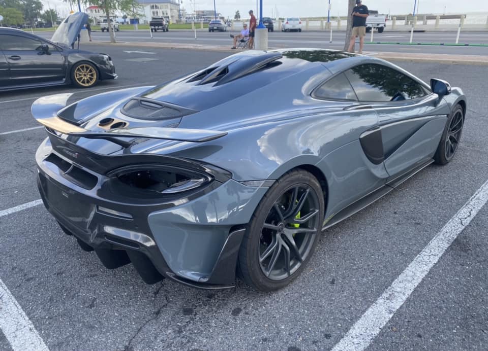 Carbon Fiber Vented Roof Scoop Air Intake - McLaren 570S