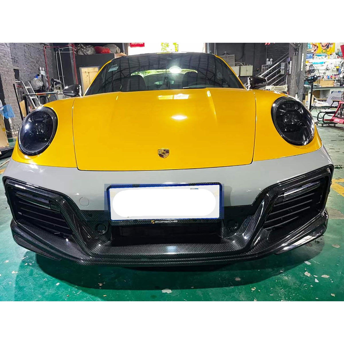 Carbon Fiber Techart Style Aerodynamic Body Kit Conversion - Porsche 911 992.1 Carrera 2020-2024