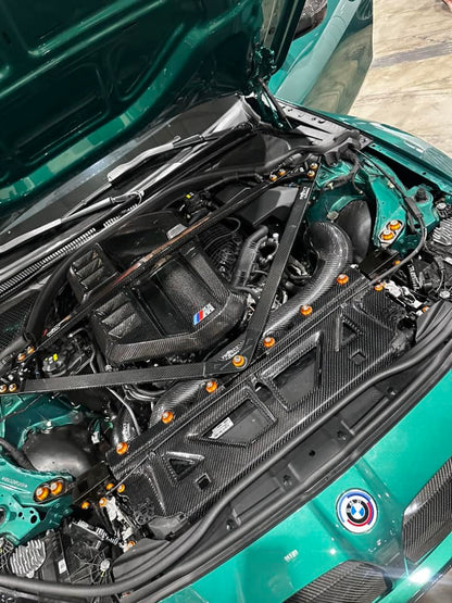 Dry Carbon Fiber Cooling Shroud Cover – BMW M4 G82/G83 (2021+)