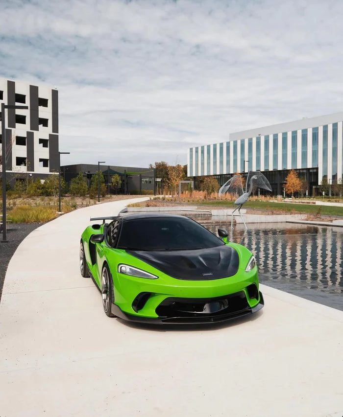 McLaren GT W-Style Dry Carbon Fiber Front Lip Splitter (2020–2023)