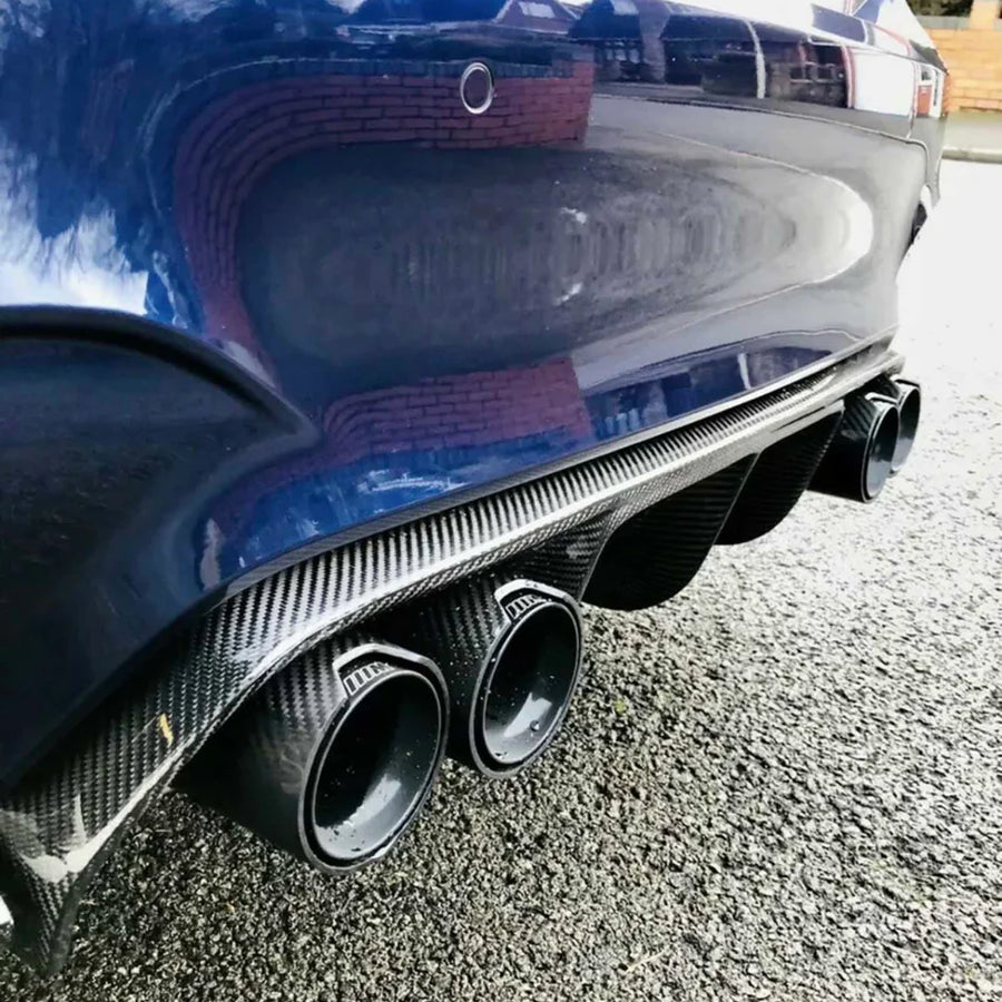 MP Style Carbon Fiber Exhaust Tips