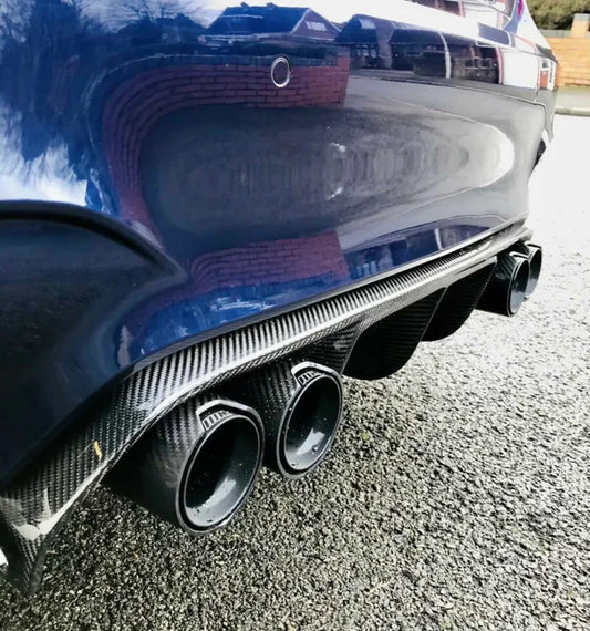 MP Style Carbon Fiber Exhaust Tips