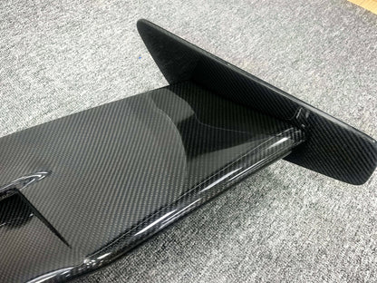 Prepreg Carbon Fiber Chassis Mount Vented Rear Wing - McLaren 720S / 765LT