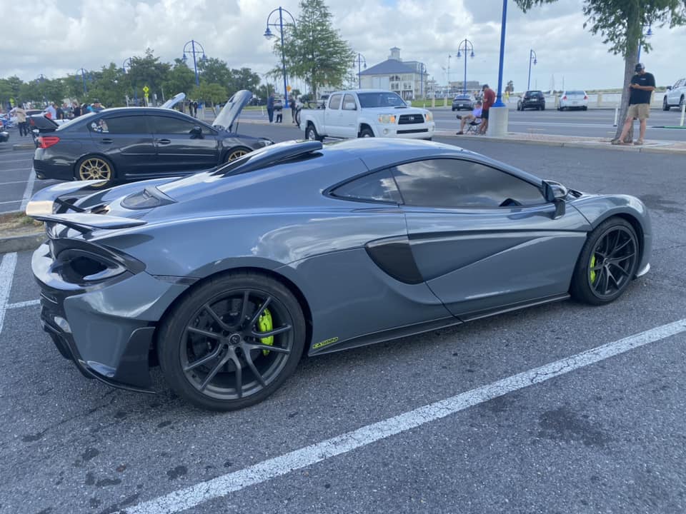 Carbon Fiber Vented Roof Scoop Air Intake - McLaren 570S