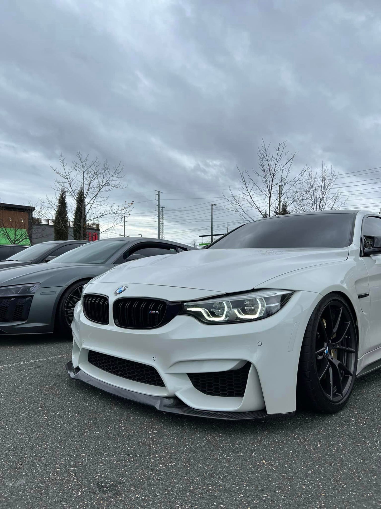 Carbon Fiber CS Style Front Lip - M3 F80, M4 F82/F83