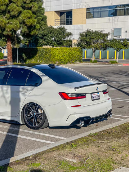 MP Style Carbon Fiber Trunk Spoiler – BMW G80 M3 & G20 3 Series (2019+)