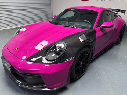 Carbon Fiber GT2 RS Style Front Fender Replacements - Porsche 911 992.1 Carrera 2020-2024