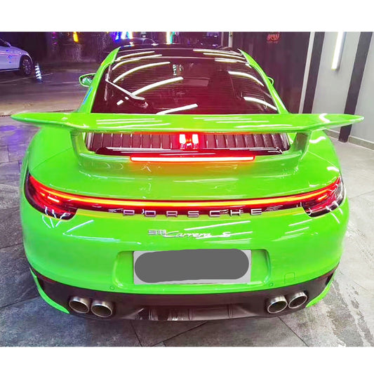 Prepreg Carbon Fiber Rear Wing with FRP Base - Porsche 911 992.1 / 992.2 Carrera Coupe 2020+