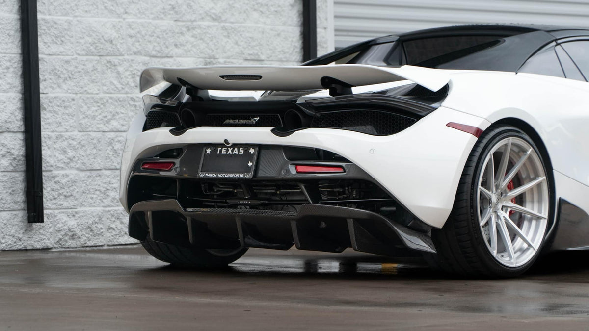 Dry Carbon Fiber AP V2 Rear Diffuser - McLaren 720S