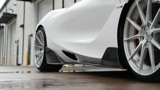 Carbon Fiber Side Skirt Extensions - McLaren 720S