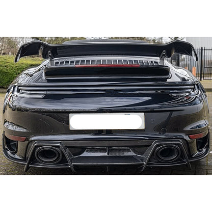 Prepreg Carbon Fiber Rear Wing Blade - Porsche 911 992 Turbo S 2021-2024