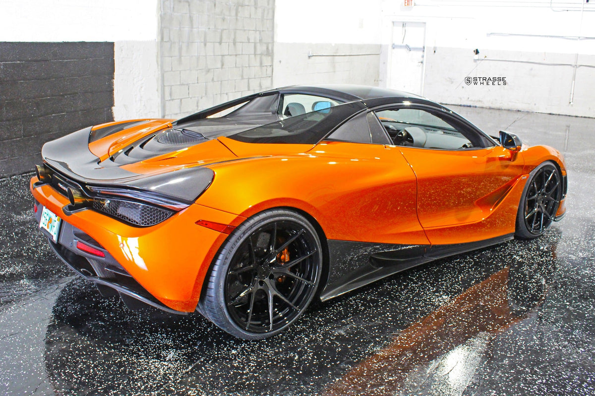 OEM Style Dry Carbon Fiber Rear Spoiler Wing - McLaren 720S