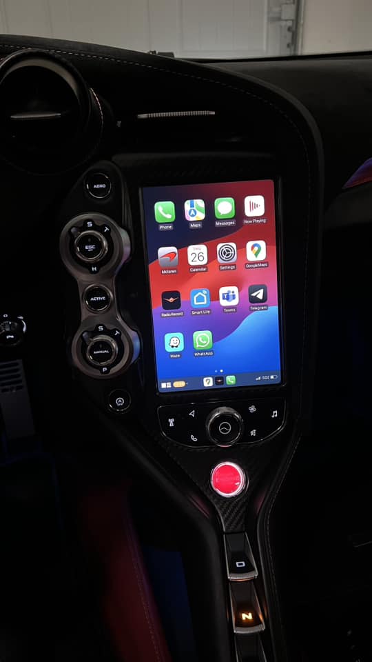 Wireless Apple CarPlay & Android Auto Retrofit Module - McLaren 650S / MP4-12C
