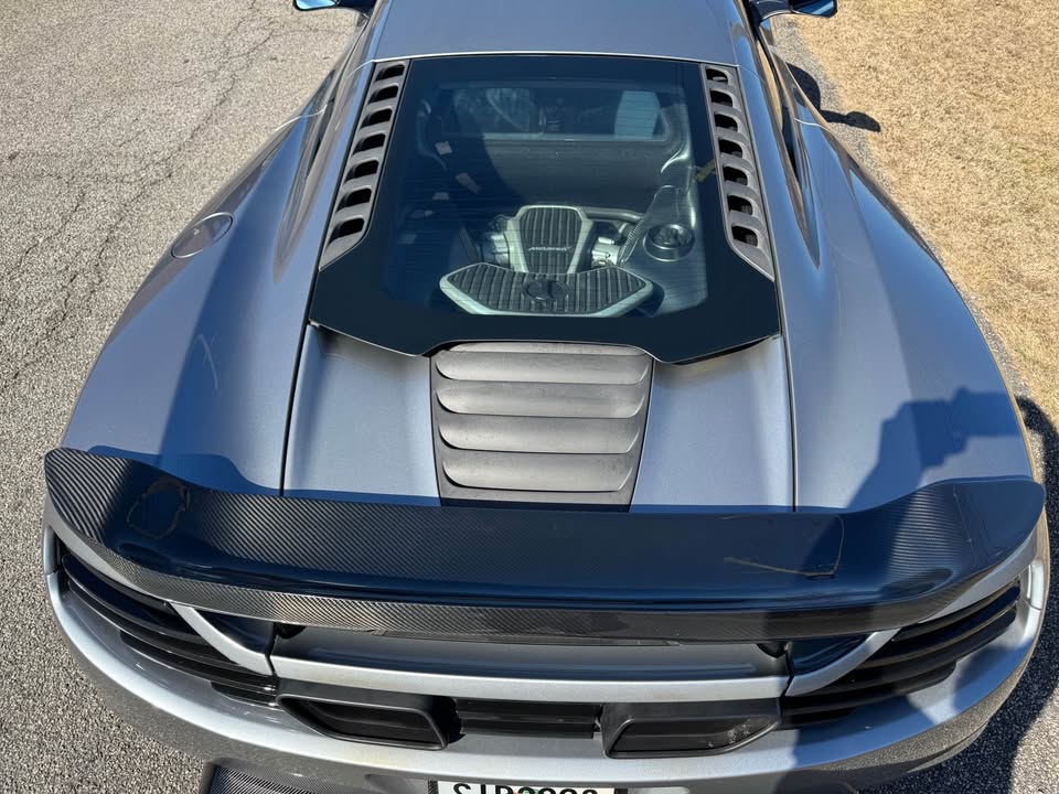 V Style Carbon Fiber Rear Wing - McLaren 650S / MP4-12C