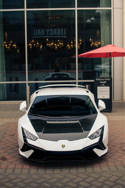 Tecnica Style Carbon Fiber Front Hood - Lamborghini Huracan LP580 LP610 EVO