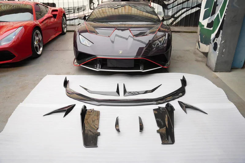 Prepreg Carbon Fiber Aerodynamic Body Kit - Lamborghini Huracan STO