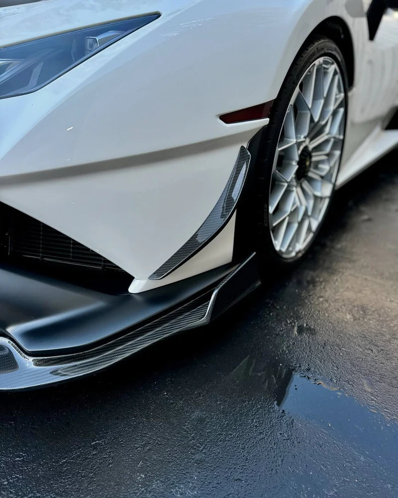 Carbon Fiber Front Canards - Lamborghini Huracan STO