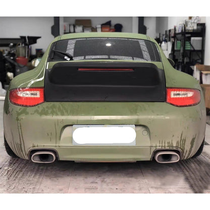 Dry Carbon Fiber Ducktail Wing Engine Cover - Porsche 911 997 2005-2012