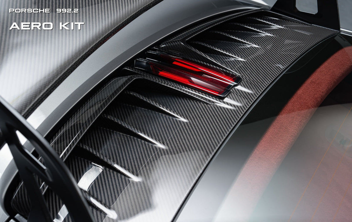 Full Dry Paktechz Carbon Fiber Aero Body Kit - Porsche 911 992.2