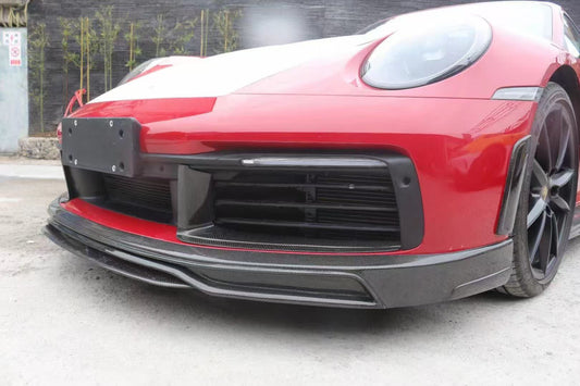 Prepreg Carbon Fiber Techart Style Aerodynamic Body Kit - Porsche 911 992 Carrera