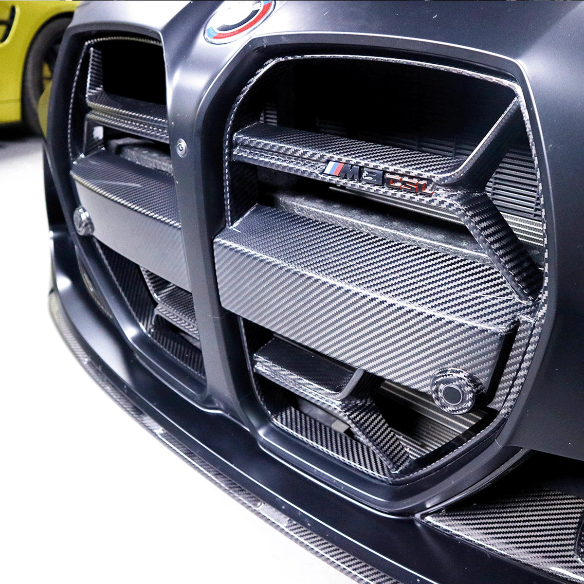 CSL Style Prepreg Carbon Fiber Front Grille – BMW M3 G80 & M4 G82/G83 (2021+)