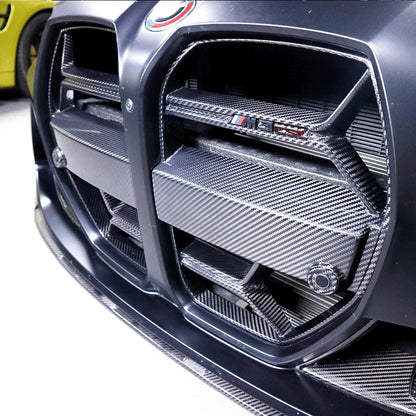 CSL Style Prepreg Carbon Fiber Front Grille – BMW M3 G80 & M4 G82/G83 (2021+)