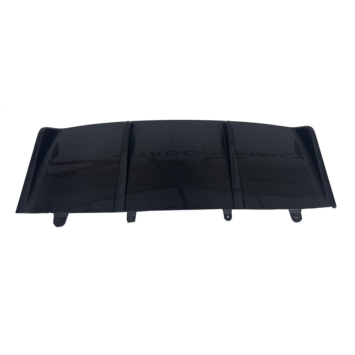Carbon Fiber RZ Style Rear Diffuser - Porsche Taycan J1 2020-2023