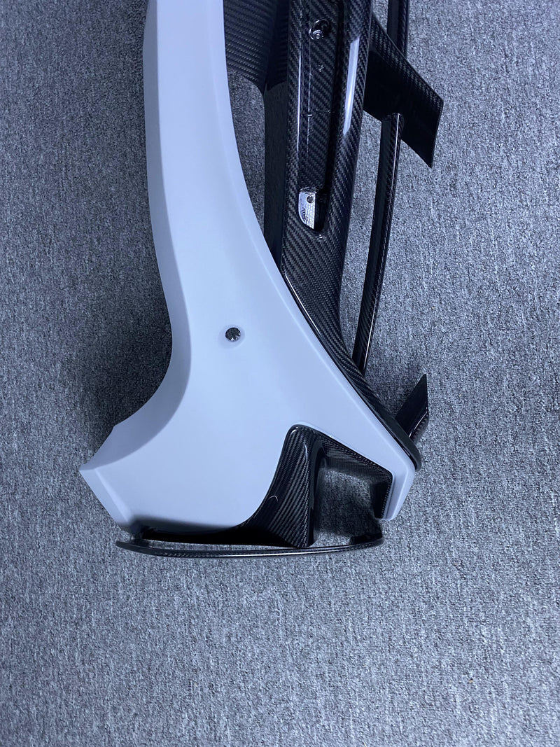 TCI Dry Carbon Fiber Rear Replacement Bumper with Diffuser - McLaren 720S