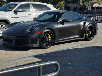 Dry Carbon Fiber Side Skirts w/ Winglets - Porsche 911 992 Turbo S 2020+
