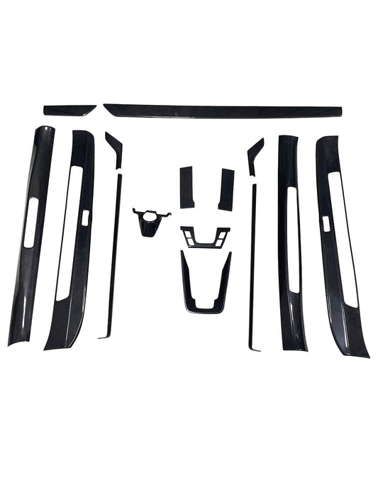 Prepreg Carbon Fiber Complete Interior Trim Kit - Porsche 911 992