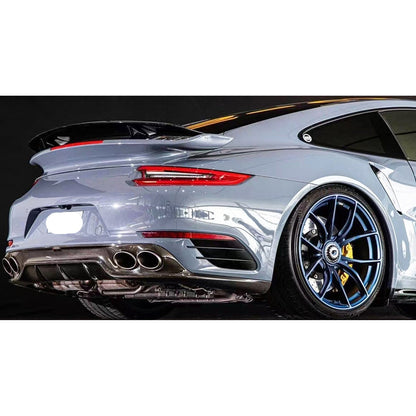 Carbon Fiber Rear Diffuser - Porsche 911 991.1 / 991.2 Turbo 2014-2019