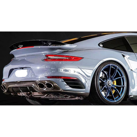 Carbon Fiber Rear Diffuser - Porsche 911 991.1 / 991.2 Turbo 2014-2019