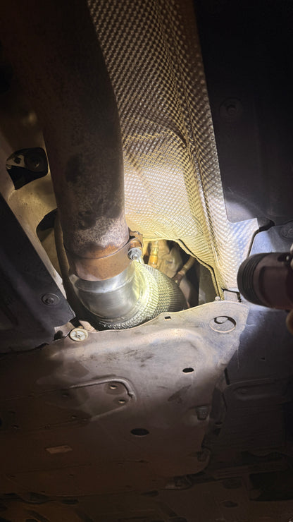 B58 4.5" Heatshield Catless Downpipe - BMW B58 Series