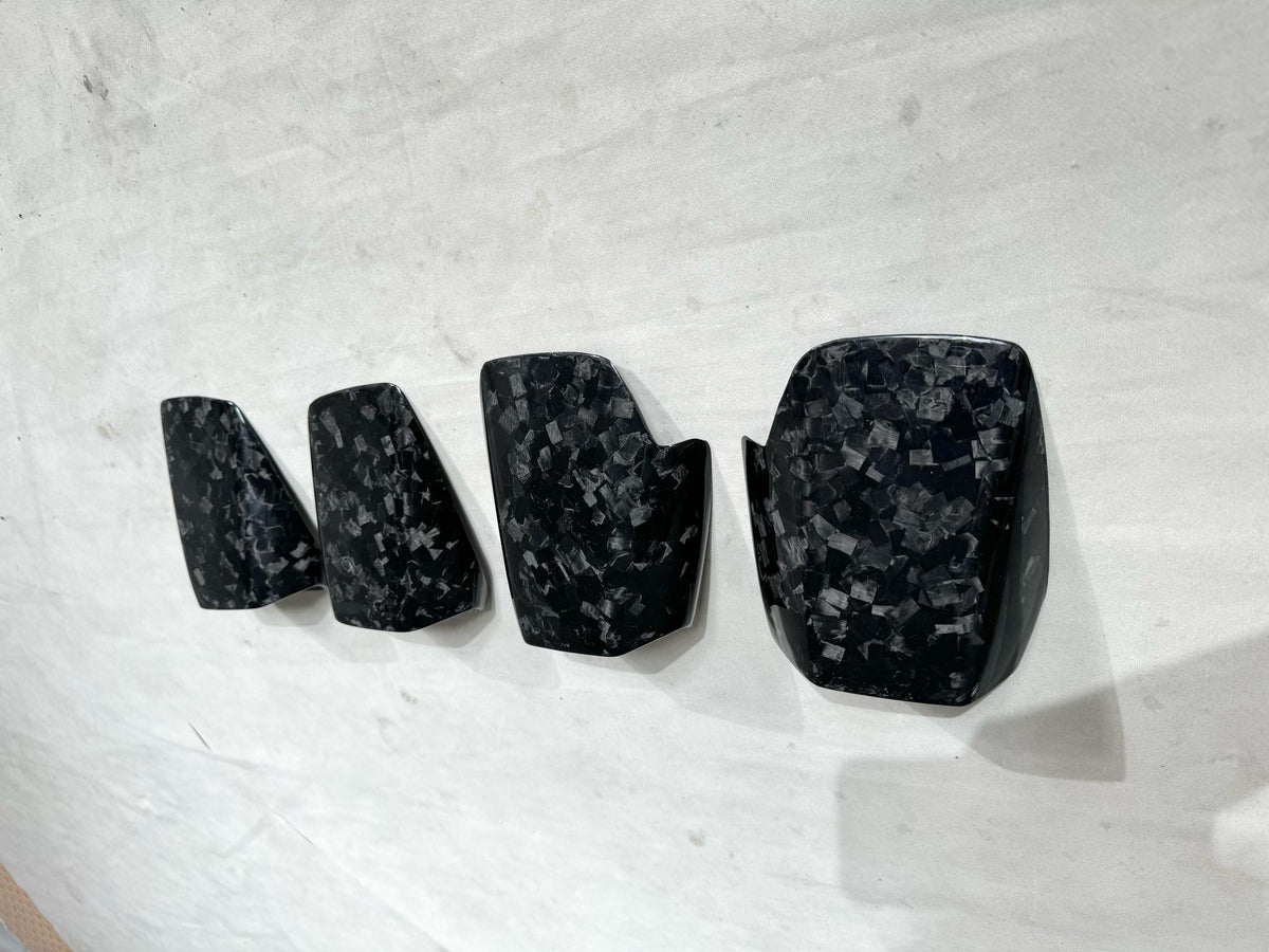 Dry Carbon Fiber Full complete Interior Trim Set V3 (16pc) - Lamborghini Huracan