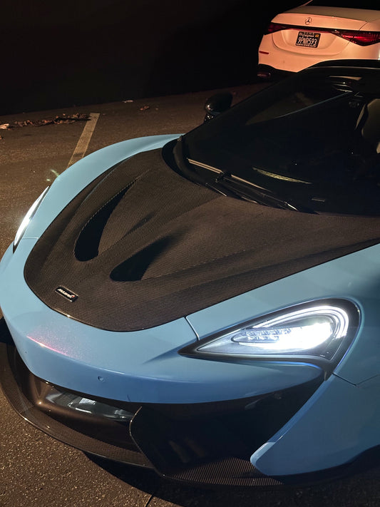 Carbon Fiber Vented Front Hood Bonnet - McLaren 540C / 570S / 570GT / 600LT
