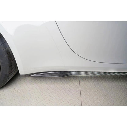 Dry Carbon Fiber V2 Side Skirts - Porsche 911 992 Carrera / Targa 2020-2025