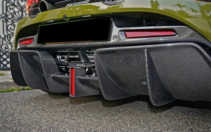 Carbon Fiber Rear Diffuser with Integrated LED - McLaren 720S 2017-2022