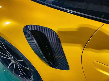 Dry Carbon Fiber TC Style Side Air Intake Covers - Porsche 911 992 Turbo S 2021-2024