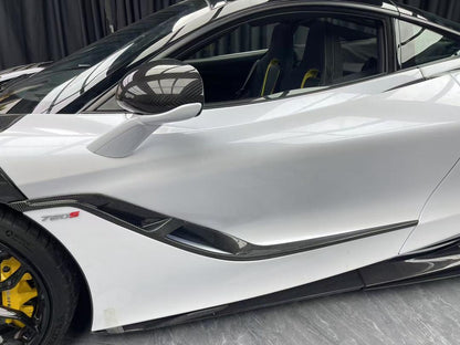 Carbon Fiber Door Insert Trims - McLaren 720S / 750S / 765LT
