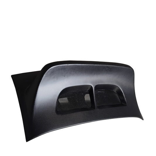 Dry Carbon Fiber Ducktail Wing Engine Cover - Porsche 911 997 2005-2012