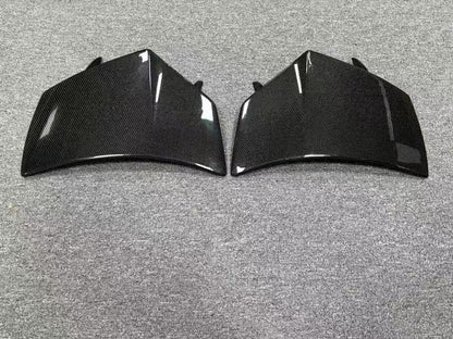 2x2 Twill Carbon Fiber Rear Canard Flaps - McLaren 720S