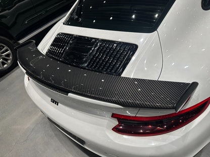 Carbon Fiber Rear Wing - Porsche 911 991 Turbo S 2012-2018