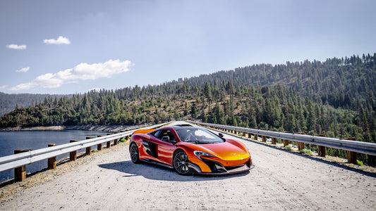 Carbon Fiber Roof Scoop Air Intake - McLaren 570S