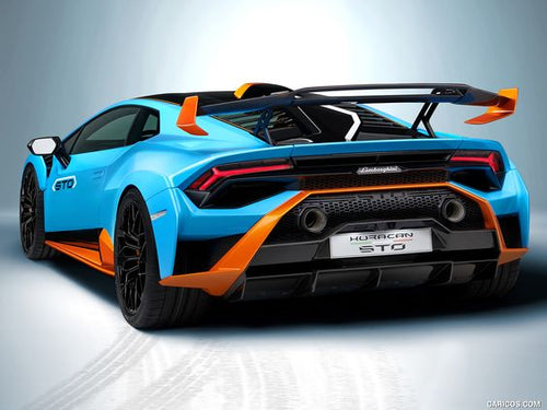 STO Carbon Fiber Rear Diffuser - Lamborghini Huracan