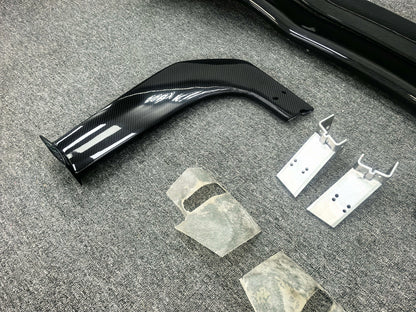 Prepreg Carbon Fiber Chassis Mount Vented Rear Wing - McLaren 720S / 765LT