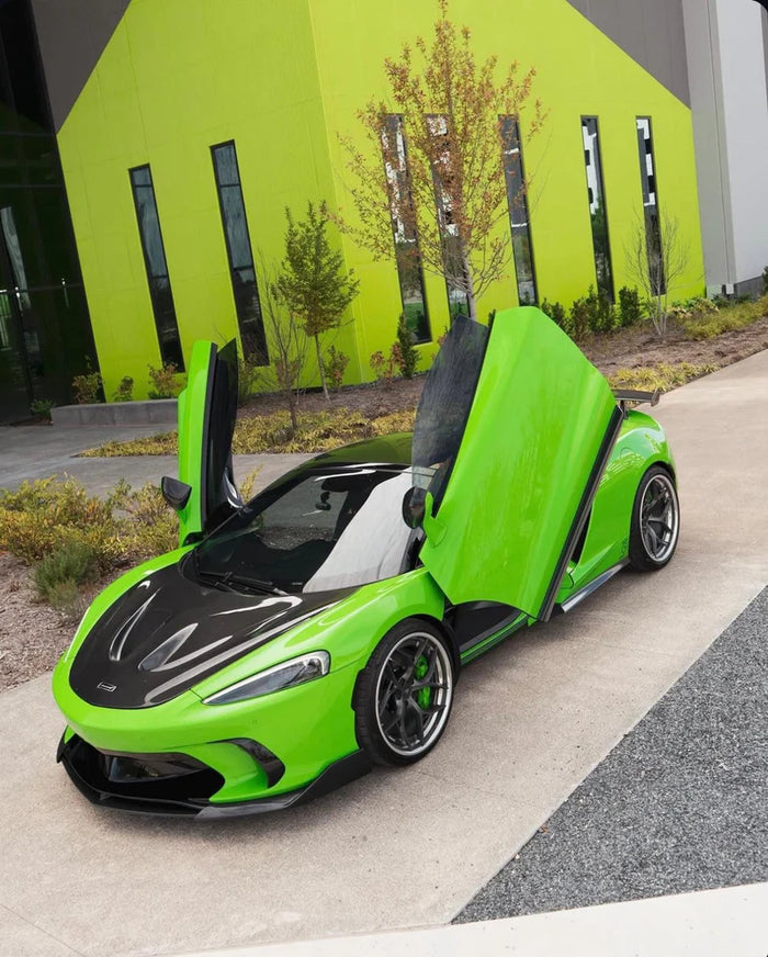 McLaren GT W-Style Dry Carbon Fiber Front Lip Splitter (2020–2023)