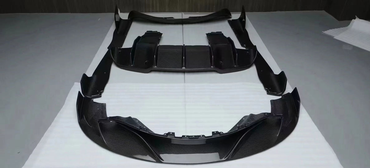 R Style Full Carbon Fiber Aerodynamic Body Kit - McLaren 720S